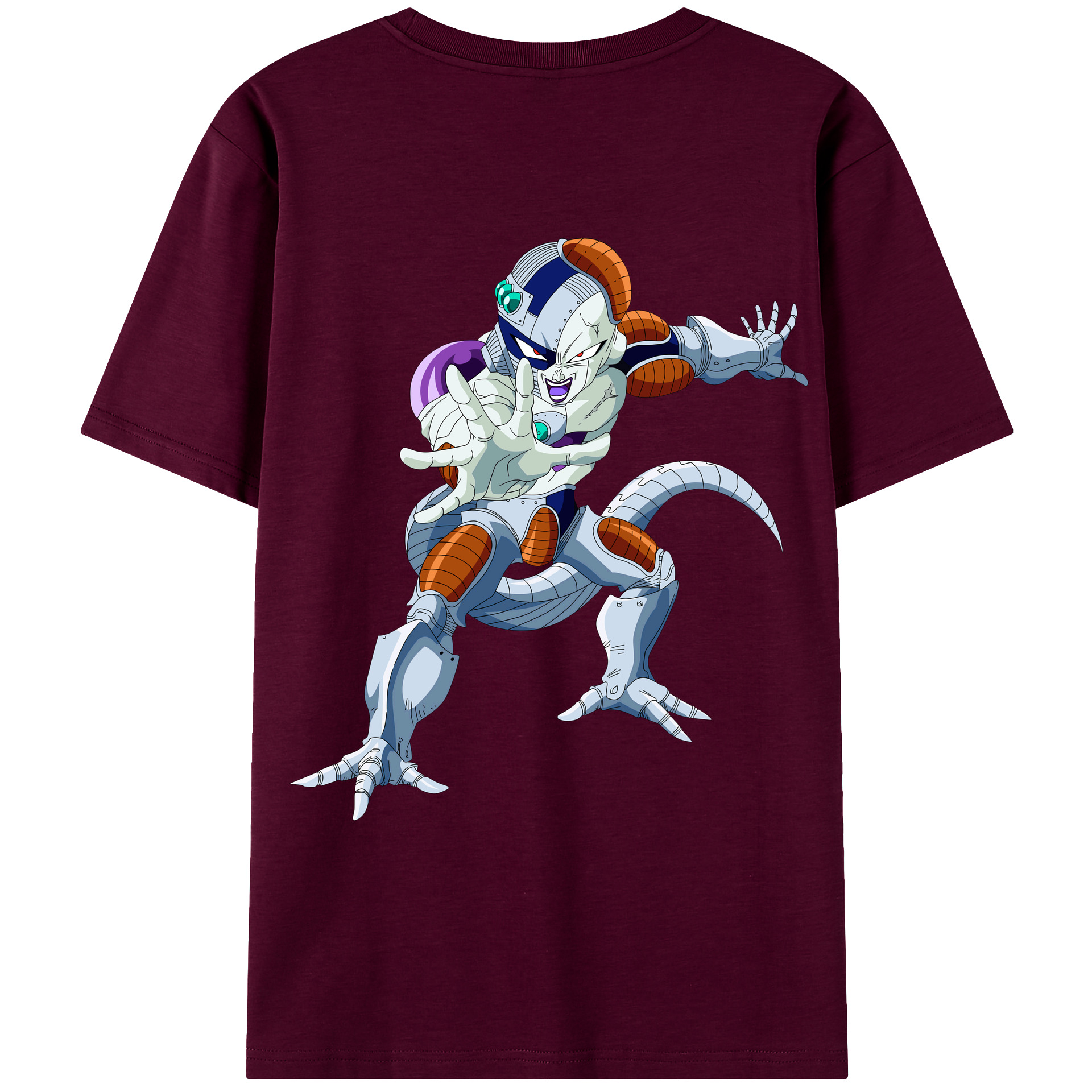 （画像用） ドラゴンボール フリーザ DRAGON BALL Frieza レディース半袖Tシャツ(バックプリント)
